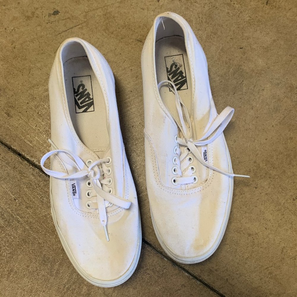 Vans White Shoes